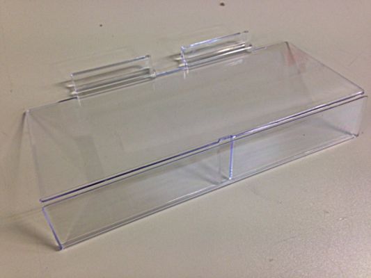 P242 - shelf with front label holder mm 250x100