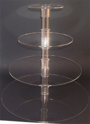 4-tier cake stand (removable)
