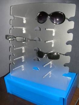Counter display for glasses - 12 places