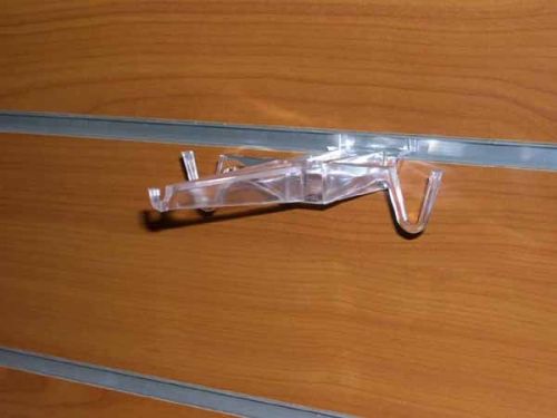 Single glasses holder for slatted panels
